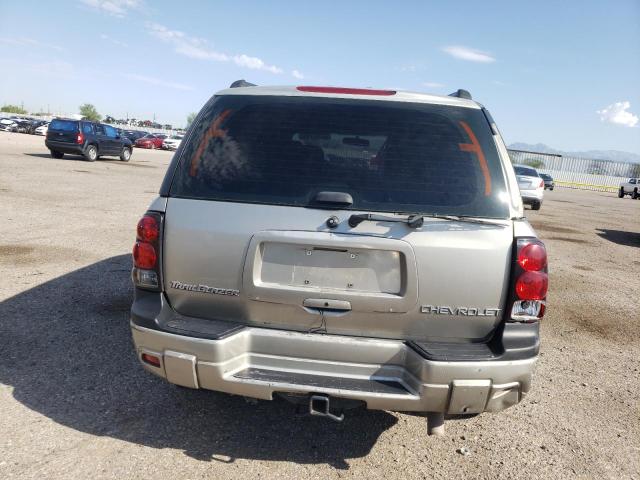 1GNDS13S132211867 - 2003 CHEVROLET TRAILBLAZE SILVER photo 6