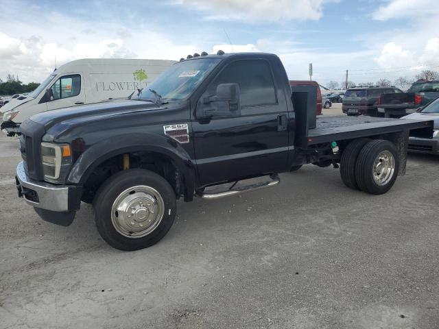 1FDXF46F31EC69531 - 2001 FORD F450 SUPER DUTY BLACK photo 1