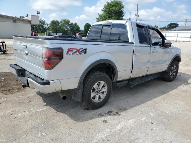 1FTFX1EF4EFA42605 - 2014 FORD F150 SUPER CAB SILVER photo 3