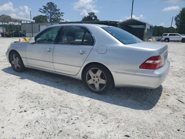 JTHBN36F455025998 - 2005 LEXUS LS 430 SILVER photo 2