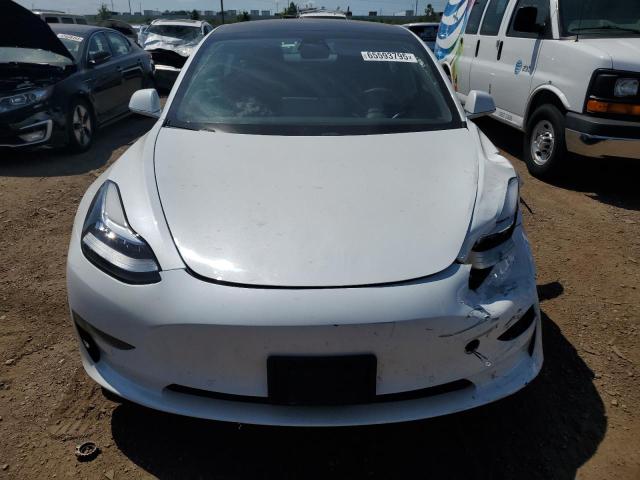 5YJ3E1EA6KF441402 - 2019 TESLA MODEL 3 Biały zdjęcie 5