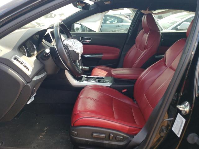 19UUB3F62KA001206 - 2019 ACURA TLX TECHNOLOGY BLACK photo 7