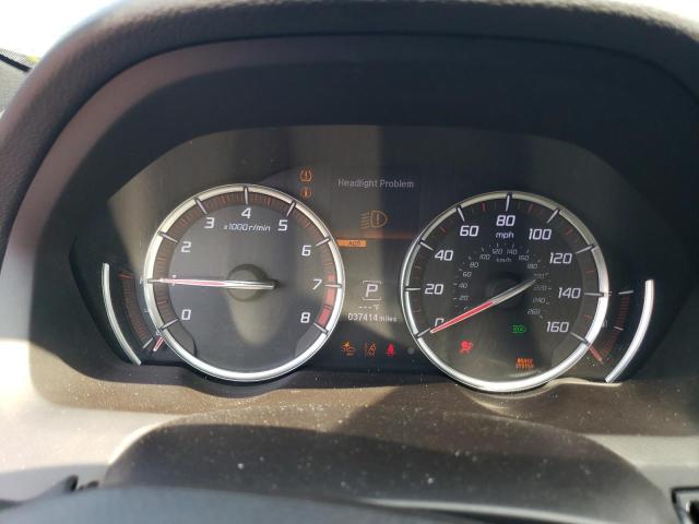 19UUB3F62KA001206 - 2019 ACURA TLX TECHNOLOGY BLACK photo 9