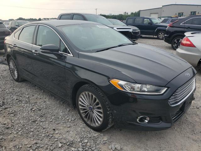 3FA6P0K91ER220942 - 2014 FORD FUSION TITANIUM BLACK photo 4