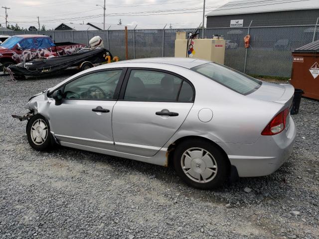 2HGFA16419H113389 - 2009 HONDA CIVIC DX-G SILVER photo 2