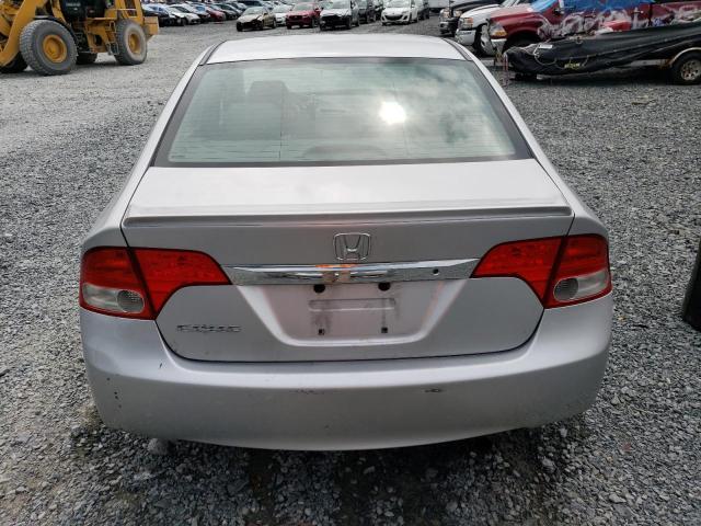 2HGFA16419H113389 - 2009 HONDA CIVIC DX-G SILVER photo 6