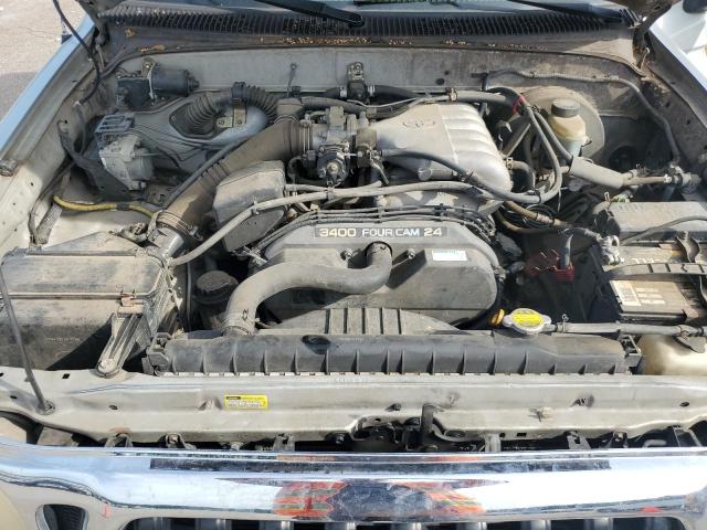 5TEGN92N83Z155803 - 2003 TOYOTA TACOMA DOUBLE CAB PRERUNNER SILVER photo 11