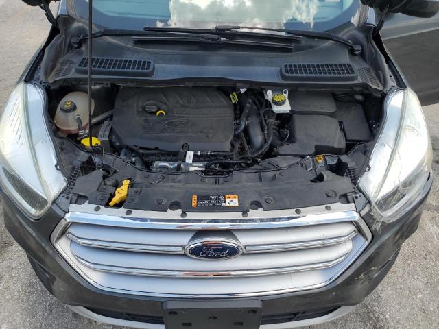 1FMCU0GD1HUB15507 - 2017 FORD ESCAPE SE ნაცრისფერი ფოტო 12