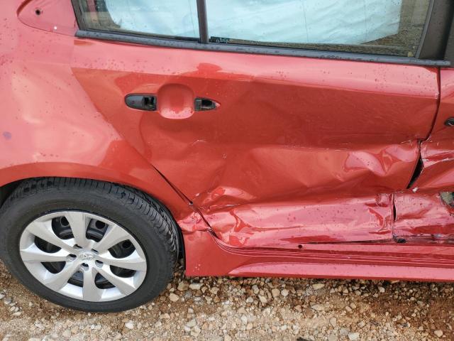 5YFEPRAEXLP066520 - 2020 TOYOTA COROLLA LE Qırmızı foto 10