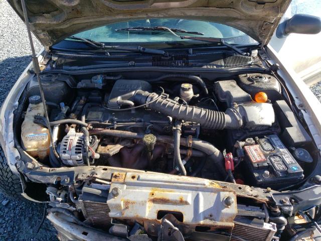 1G1JC524927389135 - 2002 CHEVROLET CAVALIER BASE SILVER photo 11