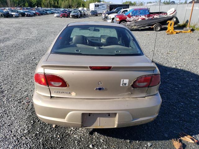 1G1JC524927389135 - 2002 CHEVROLET CAVALIER BASE SILVER photo 6