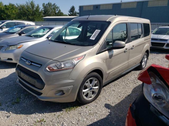 NM0GE9G7XE1154334 - 2014 FORD TRANSIT CO TITANIUM BROWN photo 1