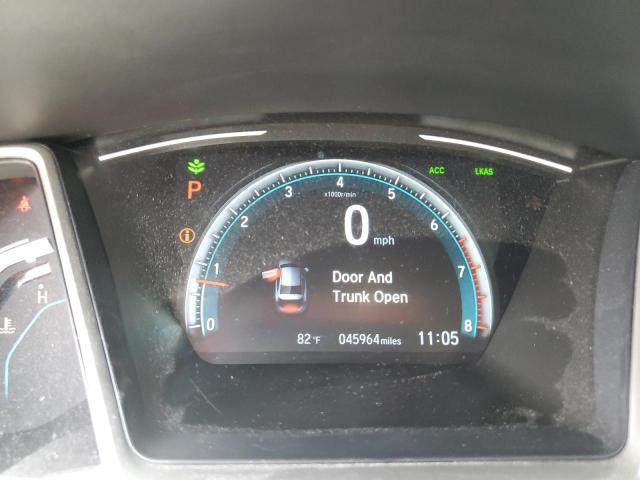 19XFC1F37ME008439 - 2021 HONDA CIVIC EX შავი ფოტო 9