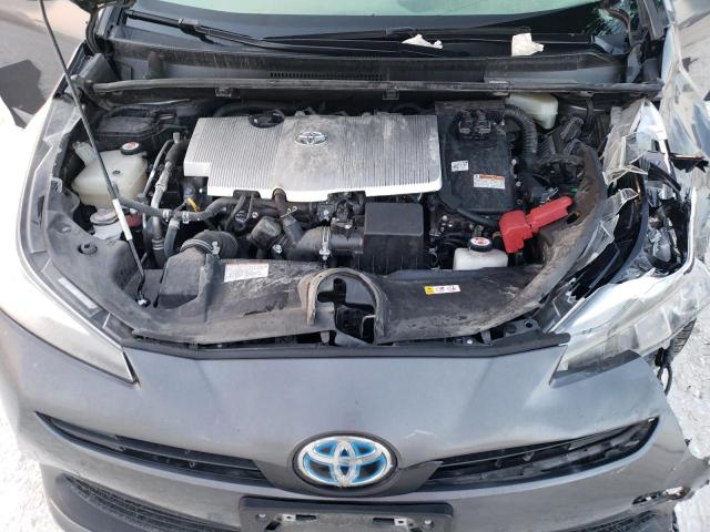 JTDKARFU6L3119923 - 2020 TOYOTA PRIUS L GRAY photo 11