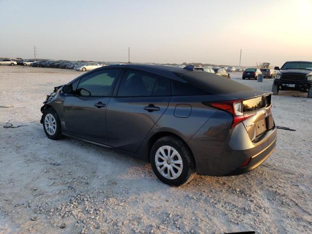 JTDKARFU6L3119923 - 2020 TOYOTA PRIUS L GRAY photo 2