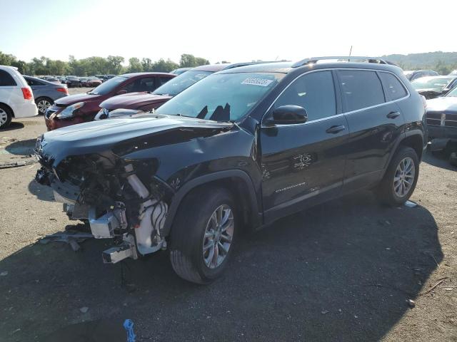 1C4PJMMX5MD222445 - 2021 JEEP CHEROKEE LATITUDE LUX BLACK photo 1