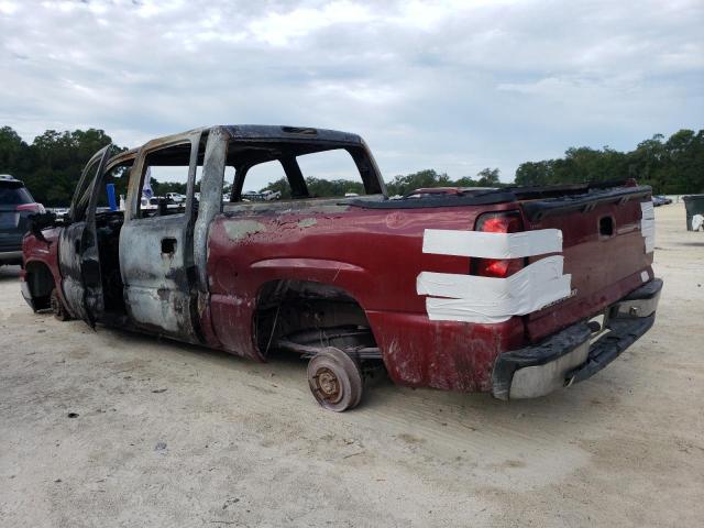 2GCEC13V771133153 - 2007 CHEVROLET SILVERADO C1500 CLASSIC CREW CAB MAROON photo 2