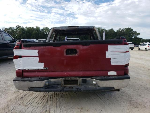 2GCEC13V771133153 - 2007 CHEVROLET SILVERADO C1500 CLASSIC CREW CAB MAROON photo 6