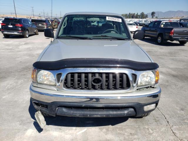 5TEWN72N71Z860461 - 2001 TOYOTA TACOMA XTRACAB SILVER photo 5