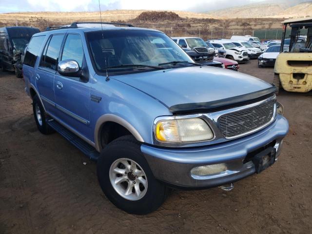 1FMEU18W5VLA26927 - 1997 FORD EXPEDITION BLUE photo 1