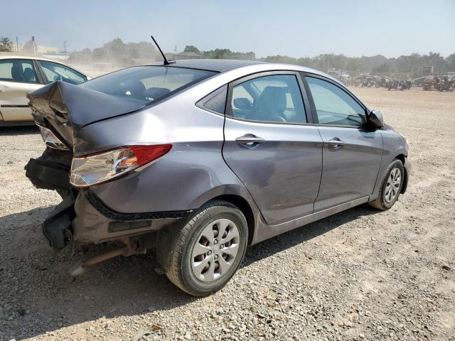 KMHCT4AE0GU114696 - 2016 HYUNDAI ACCENT SE GRAY photo 3