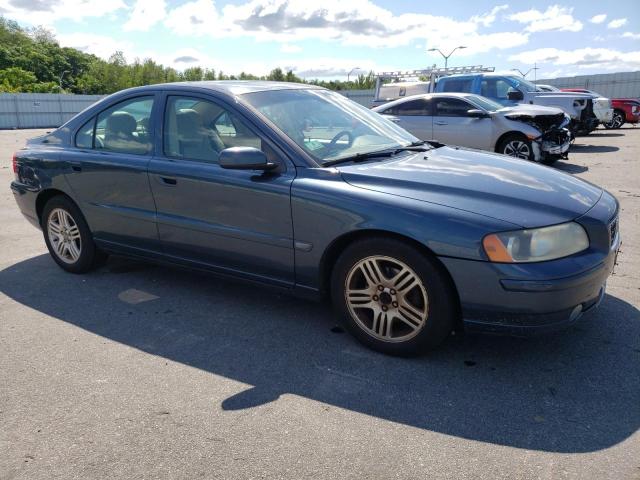 YV1RS592362555891 - 2006 VOLVO S60 2.5T BLUE photo 4
