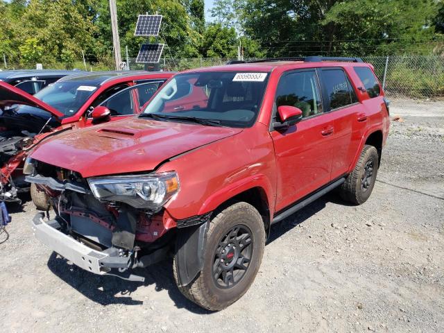 JTERU5JR2N6074137 - 2022 TOYOTA 4RUNNER SR5 PREMIUM RED photo 1