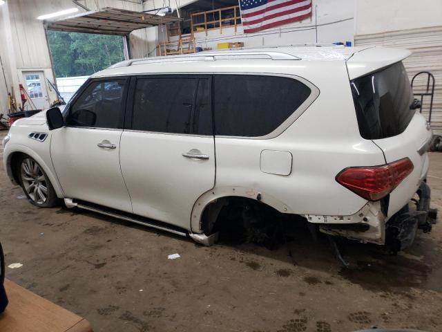 JN8AZ2NE1C9015489 - 2012 INFINITI QX56 WHITE photo 2