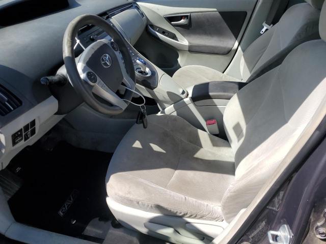 JTDKN3DU1B5370811 - 2011 TOYOTA PRIUS 黑色 照片 7