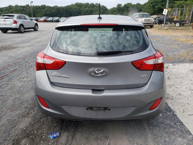 KMHD35LH0EU165887 - 2014 HYUNDAI ELANTRA GT SILVER photo 6