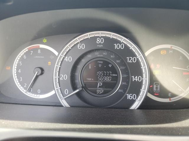 1HGCR2F36DA153323 - 2013 HONDA ACCORD LX ვერცხლისფერი ფოტო 9