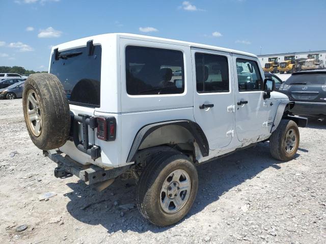 1C4BJWEG2DL531347 - 2013 JEEP WRANGLER U SAHARA WHITE photo 3