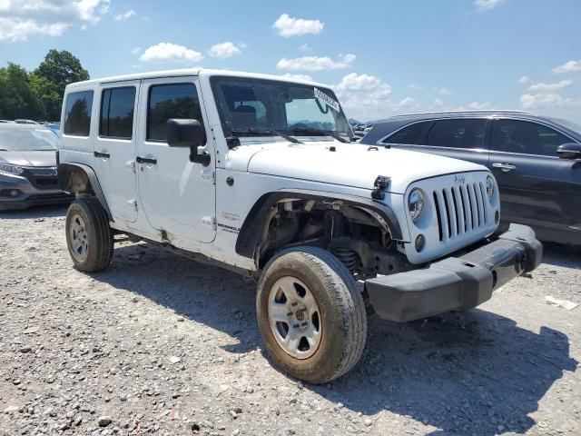 1C4BJWEG2DL531347 - 2013 JEEP WRANGLER U SAHARA WHITE photo 4