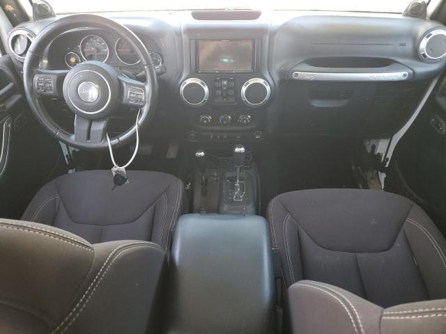 1C4BJWEG2DL531347 - 2013 JEEP WRANGLER U SAHARA WHITE photo 8