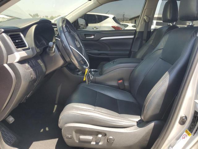 5TDJZRFH2KS575308 - 2019 TOYOTA HIGHLANDER SE SILVER photo 7