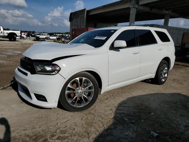 1C4RDHDG2LC213326 - 2020 DODGE DURANGO GT WHITE photo 1