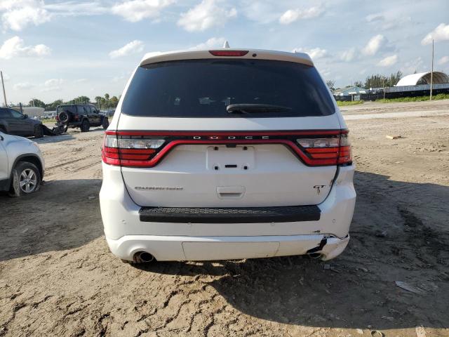 1C4RDHDG2LC213326 - 2020 DODGE DURANGO GT WHITE photo 6