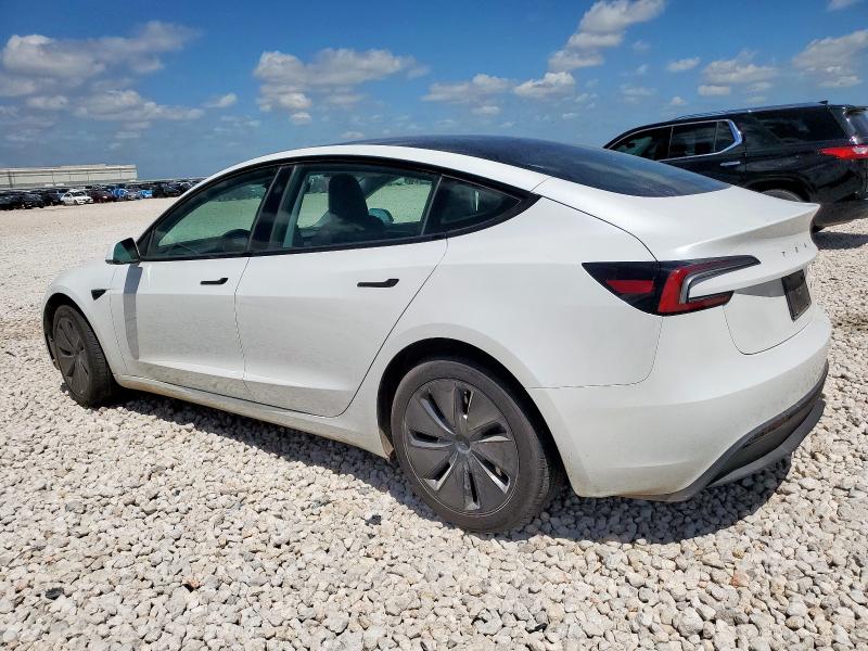 5YJ3E1EBXRF815139 - 2024 TESLA MODEL 3 თეთრი ფოტო 2
