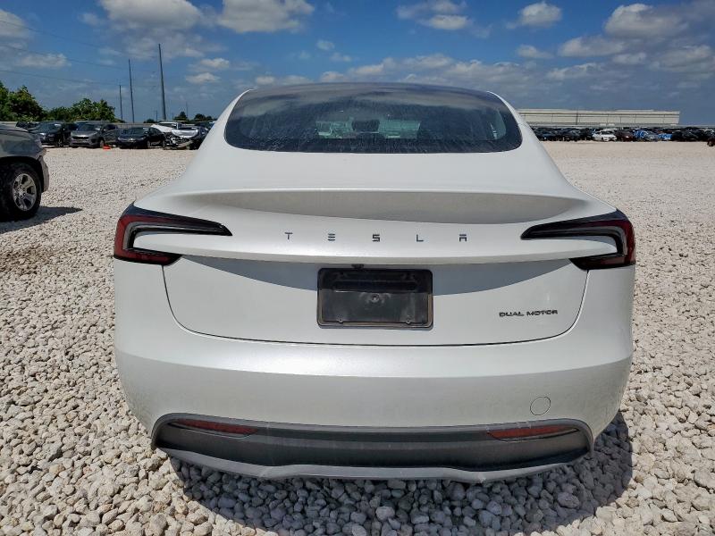5YJ3E1EBXRF815139 - 2024 TESLA MODEL 3 თეთრი ფოტო 6