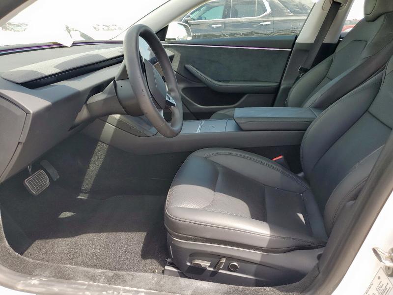 5YJ3E1EBXRF815139 - 2024 TESLA MODEL 3 თეთრი ფოტო 7