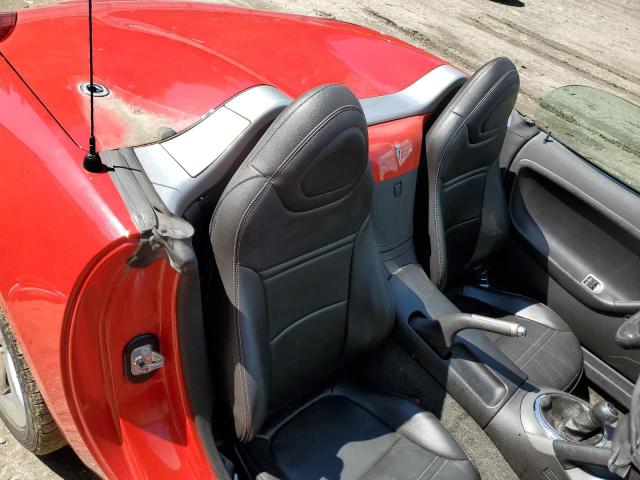 1G2MB33B16Y108930 - 2006 PONTIAC SOLSTICE RED photo 10