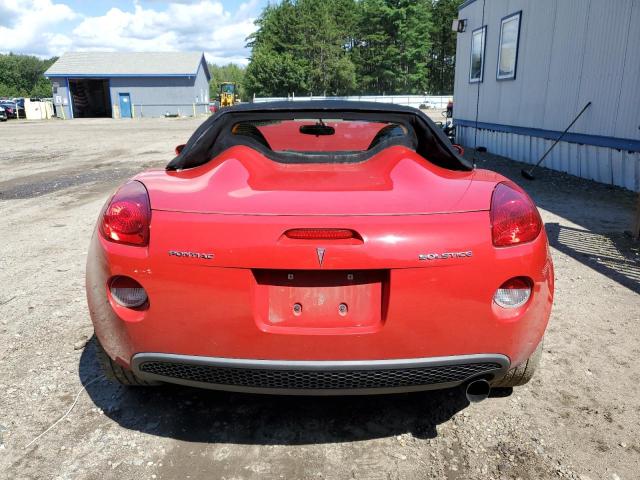 1G2MB33B16Y108930 - 2006 PONTIAC SOLSTICE RED photo 6