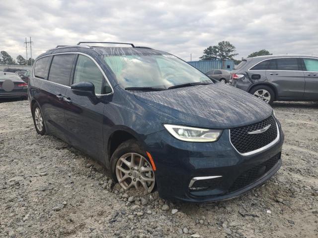 2C4RC1BG5MR565726 - 2021 CHRYSLER PACIFICA TOURING L BLUE photo 4