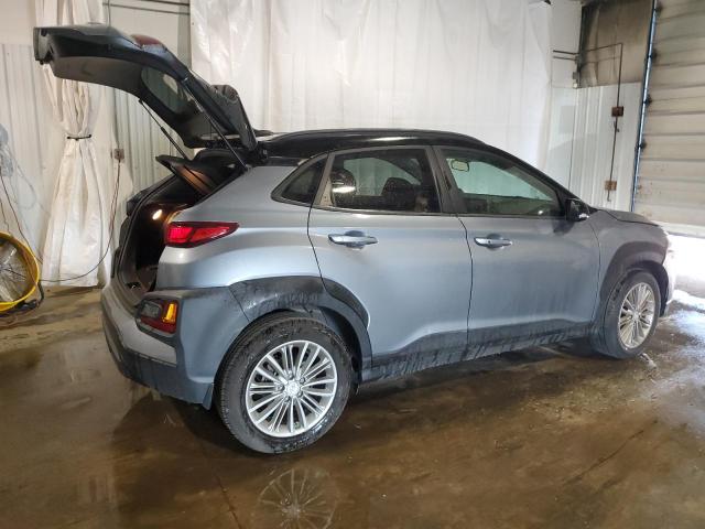 KM8K22AA9JU123792 - 2018 HYUNDAI KONA SEL GRAY photo 3