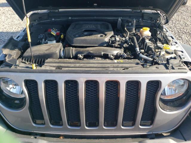 1C4HJXDN7LW190752 - 2020 JEEP WRANGLER U SPORT Plata foto 11