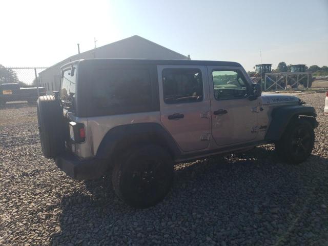 1C4HJXDN7LW190752 - 2020 JEEP WRANGLER U SPORT Plata foto 3