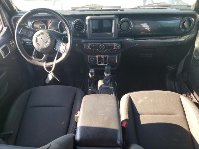 1C4HJXDN7LW190752 - 2020 JEEP WRANGLER U SPORT Plata foto 8