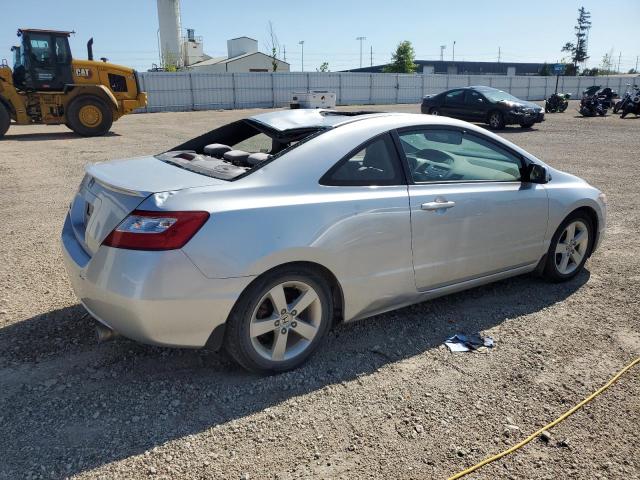 2HGFG11827H540019 - 2007 HONDA CIVIC EX SILVER photo 3