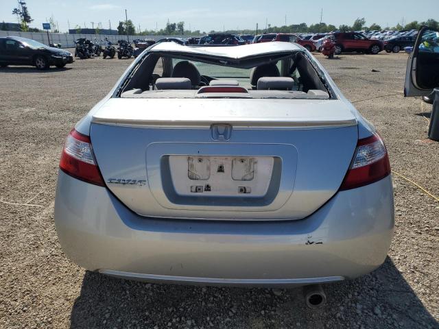 2HGFG11827H540019 - 2007 HONDA CIVIC EX SILVER photo 6