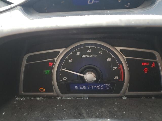 2HGFG11827H540019 - 2007 HONDA CIVIC EX SILVER photo 9